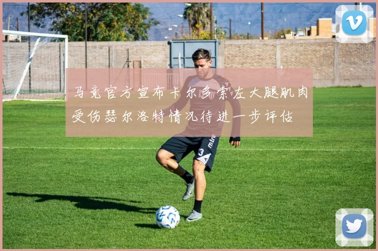 马竞官方宣布卡尔多索左大腿肌肉受伤瑟尔洛特情况待进一步评估